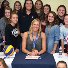 Olympic medalist visits Clearview 